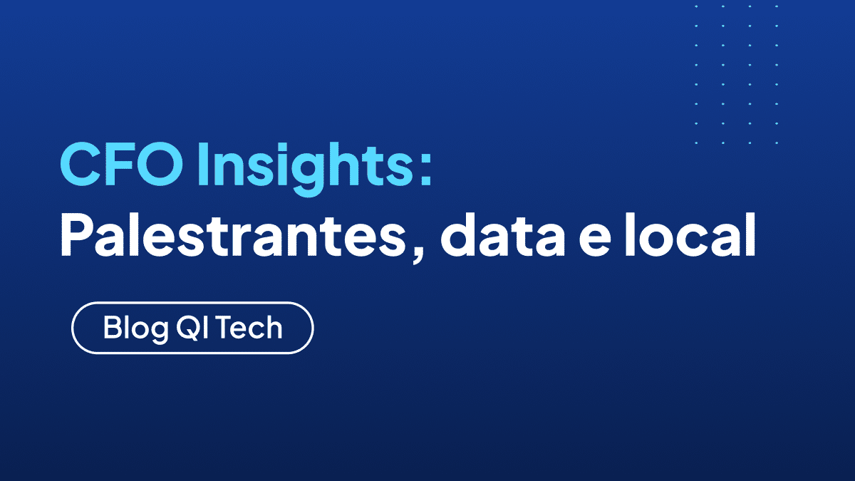 CFO Insights 2025: data, local, ingressos e palestrantes confirmados